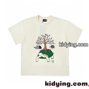 THE NORTH face コピー x Online Ceramicsノースフェイスtシャツコピークルーネック半袖Tシャツkid26bSzmCa