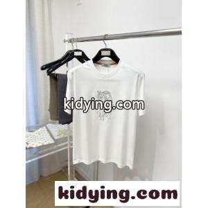 カジュアル 洗練された クルーネック エルメス スーパーコピー Tシャツ 偽物 ホワイトkid26bW5bua