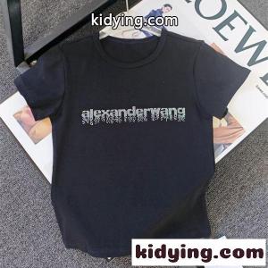 Alexander wang 半袖Tシャツ ロゴプリント ア...