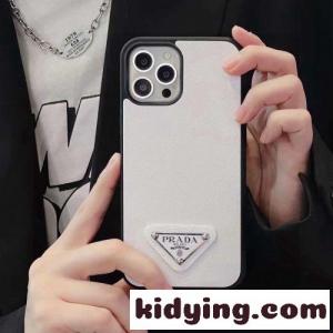 プラダ スーパーコピー スマホケース 偽物 アイフォンケース トライアングルロゴ付き iPhone17kid269Lzemy