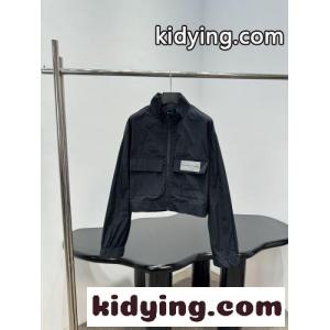 クロップド トラックジャケット バレンシアガ コピー ジャケット コピー ブラックkid26H15Duq