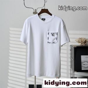 フェンディ ブランド コピー コピー ポケット付き Tシャツ 半袖 ワイドフィット ホワイト ブラック カジュアル 日常 軽やかkidying269re09r