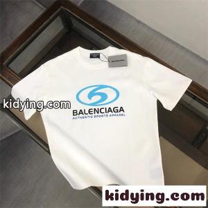 半袖Tシャツ バレンシアガ コピーブランド コピー ロゴプリント バックプリント オーバーサイズ クルーネック メンズ レディース ユニセックス 白 黒 春夏 カジュアル ストリート デイリー balenciaga コピーブランドkidying26WTbOHj