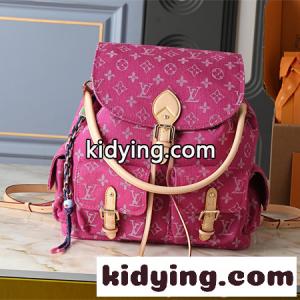 リュック レディース ピンク デニム モノグラム バックパック 大容量 2WAY ルイヴィトン スーパーコピー コピー Louis vuitton スーパーコピーkidying26vqu0Lr