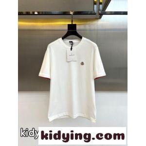 シンプル モンクレール スーパーコピー Tシャツ 偽物 半袖Tシャツ クルーネック ホワイトkid26yWbmqm