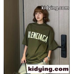 個性的文字プリント入りbalenciaga コピーブランド  バレンシアガ コピーブランドtシャツコピー ☆2026流行りkidying26TDuyWr