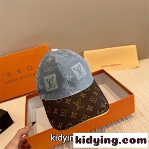 ☆お洒落2026ルイヴィトン ブランド コピー LOUIS vuitton ブランド コピー  キャップコピー ダックビル つば広め 日よけ アウトドア ハイキングkidying26r01Dem