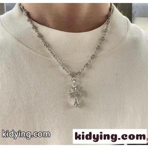 クロムハーツ コピーコピーアクセサリー CHROME hearts コピー SV925 ネックレス シルバー  通販ショッピングkid26DauGTj