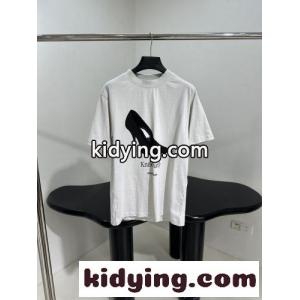 カジュアル コットン 半袖Tシャツ バレンシアガ ブランド コピー Tシャツ コピー ユニセックスkid26T5T9rm