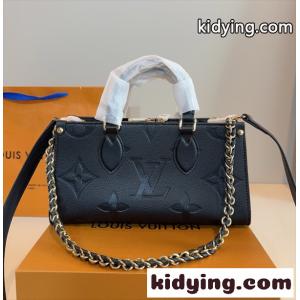 ☆2026☆ルイヴィトン ブランド コピー ONTHEGOショルダーバッグコピー黒色LOUIS vuitton ブランド コピー激安上品新作春夏kidying26r01beu