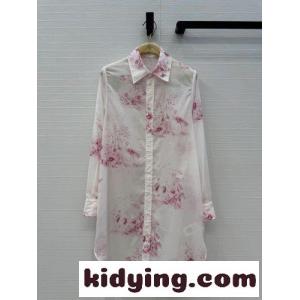 プリント dior ブランド コピーiviera ロングブラウス クリスチャン・ディオール ブランド コピー シャツ コピーkid26L1f4nq