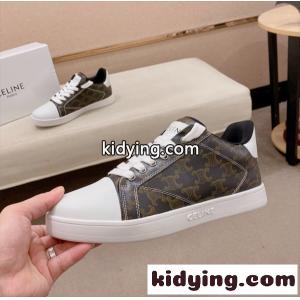 履き心地おしゃれceline コピーブランドセリーフスニーカーコピー2026年☆☆洗練気軽に合わせやすいkidying26euSrSn