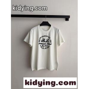 カジュアル ロゴ入り 半袖Tシャツ ラルフローレン Tシャツ 偽物 ホワイトkid26aSHbOv