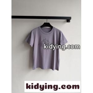 シンプル 上品 エンブロイダリー 半袖Tシャツ ラルフローレン Tシャツ 偽物 パープルkid26LjGPbe