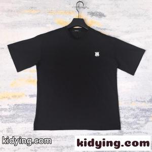 AMIRI アミリ 半袖Tシャツ 刺繍ロゴ ワンポイント シ...