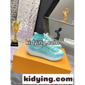 大人気 LV スプリント スニーカー ルイ・ヴィトン スーパーコピー ターコイズブルーkid26vWPzmu