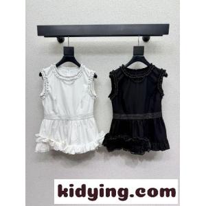 ラッフルトリム トップ ルイ・ヴィトン コピー コットンブレンドkid26L9bC4D