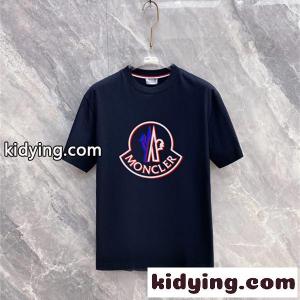 moncler コピーブランド モンクレール コピーブランド コピー 半袖Tシャツ トリコロールエンブレム フロントアイコン 視線集中デザイン 2026sskidying26LvSfCa