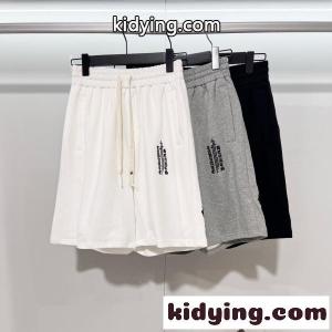 CHROME hearts コピー コピー クロムハーツ コピー コピー レザークロスパッチスウェットショーツ ゴシックロゴ ハーフパンツkidying26mKPbqe