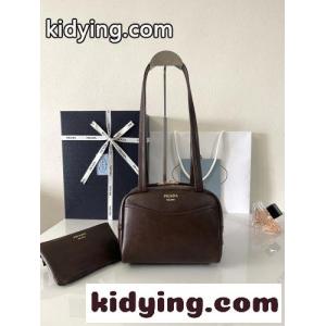 1BB167 レザー ショルダーバッグ ポーチ付き プラダ ブランド コピー バッグ スーパーコピーkid26HHTHXz
