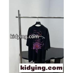 ユニセックス カジュアル オーバーサイズTシャツ バレンシアガ ブランド コピー Tシャツ 偽物kid26WT5PHr