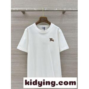 ナイトチェック コットンTシャツ バーバリー コピー Tシャツ 偽物 ホワイトkid26fKzmSj