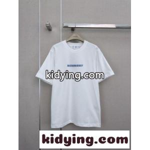 ヘリテージロゴ コットンTシャツ バーバリー コピー Tシャツ 偽物 ホワイトkid26TPDO1n