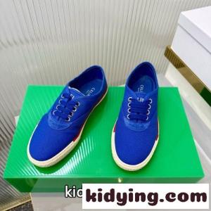 トリオンフ キャンバス ローカットスニーカー セリーヌ コピー スニーカー コピー ブルーkid26CKrCae