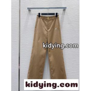 シンプル 洗練された ロングパンツ クリスチャン・ディオール コピー パンツ 偽物 ベージュkid26OzKLLv
