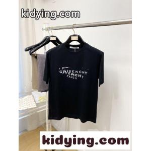 カジュアル 洗練された ロゴTシャツ ジバンシィ ブランド コピー Tシャツ 偽物 ブラックkid26uGriGz
