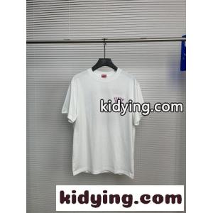 KENZO Boke Heart 半袖Tシャツ コットン ケンゾー Tシャツ コピー ホワイトkid26jSnuaq