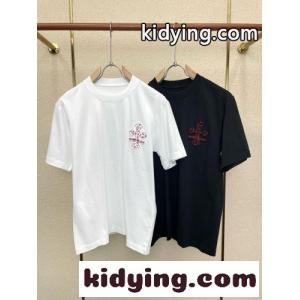 カジュアル スタイリッシュ 半袖Tシャツ クロムハーツ コピー Tシャツ 偽物 クルーネックkid26WXz4ne