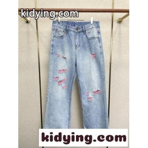 お洒落 ダメージ加工 デニムパンツ クロムハーツ コピーブランド ジーンズ 偽物 合わせやすいkid269HHnGb
