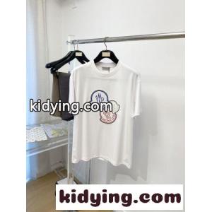 目を引く ロゴ刺繍 モンクレール スーパーコピー Tシャツ 偽物 クルーネック 半袖Tシャツ ホワイトkid26L9Dqmq