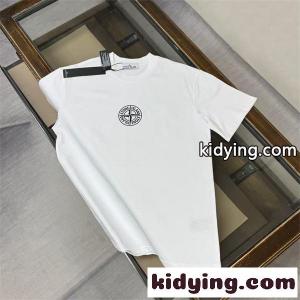 クルーネックTシャツ ミニロゴ入り 軽やかな着心地 STONE ISLAND ストーンアイランド コピー Tシャツ 休日コーデ 好評モデルkidying26G1fGnu