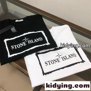 ボックスロゴデザイン 2026春夏 男女兼用 STONE ISLAND ストーンアイランド コピー 半袖Tシャツ すっきり見え 人気定番kidying264biqqm