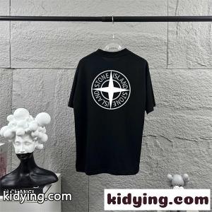 バックコンパスロゴ 2026春夏 ストリート映え STONE ISLAND ストーンアイランド コピー 半袖Tシャツ メンズカジュアル 人気上昇kidying26DueGTr