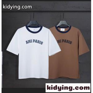 AMI PARIS 2026春夏コレクションアミ パリス tシャツコピー綿100% ゆったりシルエットkidying26XjWvWj