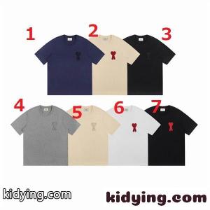 アミ パリス tシャツコピー【涼感テロン素材】コットン100% さらっと肌触り 2026夏 AMI PARISkidying26ne8Dyy