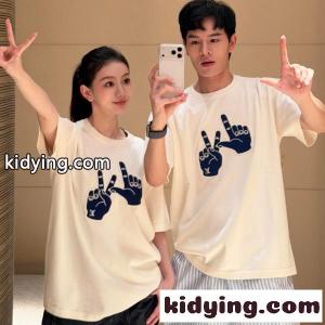 LOUIS vuitton コピーブランドコピー 2026新作 ハンドサイン刺繍ニットTシャツ 半袖 クルーネック カジュアルkidying26C4Xnqi