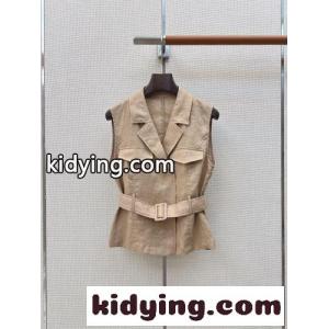 洗練された リネン ノースリーブ ジレ ラルフローレン ジャケット 偽物 ベージュkid26Onaymm