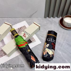 2026新作 gucci コピー 激安 グッチ コピー 折りたたみ傘 晴雨兼用 全自動 UVカット99% 軽量 五つ折り 遮熱 ギフトBOX付きkidying26umm4Pz