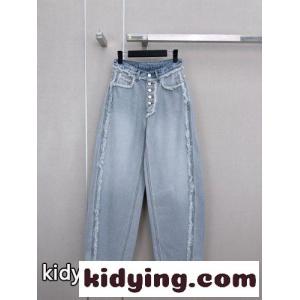 スタイリッシュ フリンジ加工 デニムパンツ アレキサンダーワング ジーンズ コピーkid26XHX5Pb