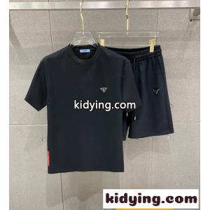 prada ブランド コピープラダ ブランド コピー上下着コピー  2026ss☆セットアップ メンズ ルームウェア 夏 快適kidying2615DuSD
