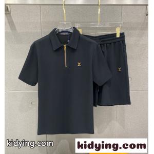 2026ss春夏 ☆☆ルイヴィトン コピーブランドセットアップコピー LOUIS vuitton コピーブランドコットン100％ 半袖Tシャツ＆ショーツ  カジュアルkidying261DOPjm