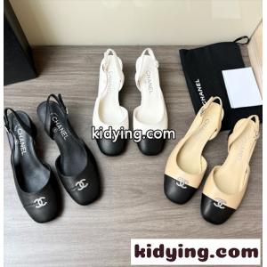 26ss春夏chanel コピーシャネル コピーパンプスコピー 疲れないフラットシューズ 春夏新色kidying2611XHzm