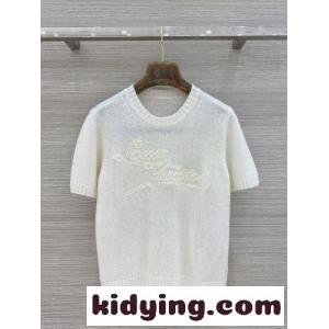 エンブロイダリーシグネチャー ニットトップ ルイ・ヴィトン ニット コピー ホワイトkid26n8TzqC