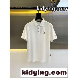 洗練された カジュアル 半袖ポロシャツ ルイ・ヴィトン Tシャツ 偽物 ホワイトkid26Hj8n4r