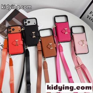 2026新作 HERMÈS 激安 エルメス コピーブランド スマホケース Hバックル カード収納 ショルダーストラップ付き 手帳型 携帯カバーkidying26TD4fOz