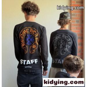 お洒落&2026SS&Chrome hearts スーパーコピークロムハーツ スーパーコピー長袖tシャツコピーカジュアルスタイルkidying26C8nOLj